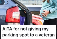 A Veteran Asked A Pregnant Woman To Give Up Her Spot In A Grocery Store Parking Lot, But She Wouldn’t Do It