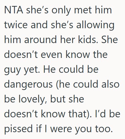 comment 1 100 Ex Spouses Agreed Not To Have New People Meet The Kids Until Things Were Serious, But She Had A Guy Over Who Met The Kids After Just Two Dates