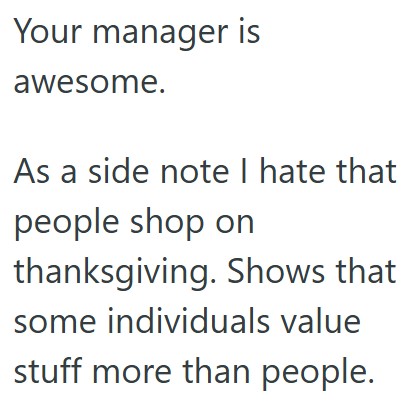 comment 1 101 A Customer Got Angry Because The TVs Were Sold Out During Black Friday, So They Called Over A Manager Who Put The Customer In His Place