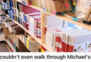 She Dressed Up For A Trip To The Craft Store, So Multiple Confused Customers Thought She Worked There