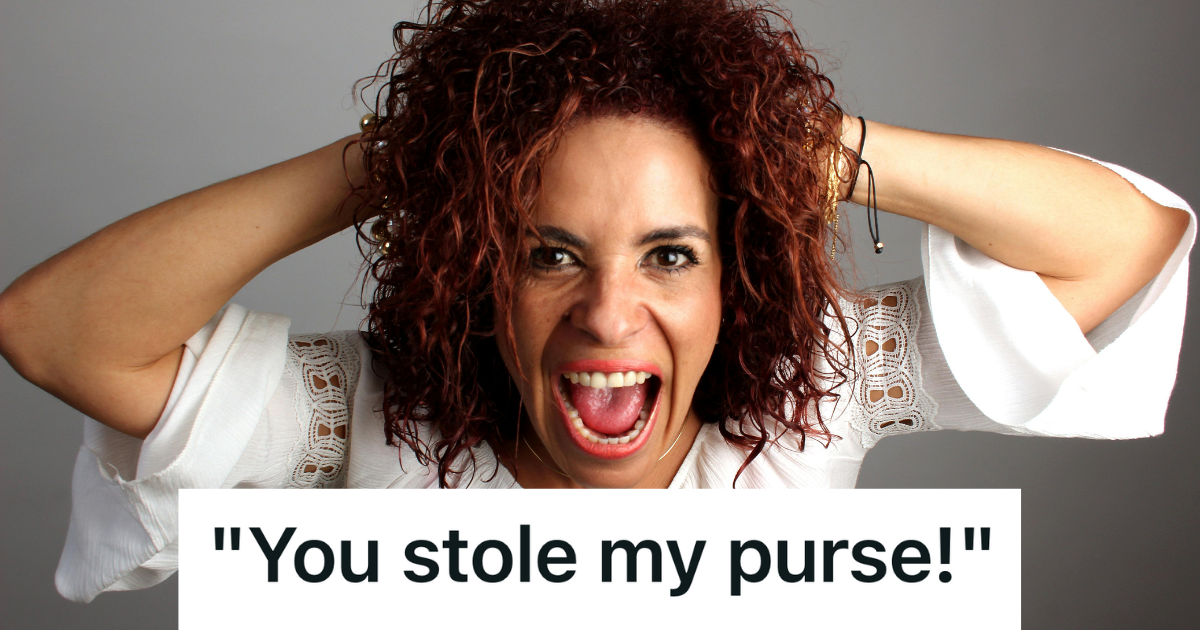 A Woman Wrongly Accused Store Staff Of Stealing Her Bag, But CCTV Footage Exposed The Truth And Left Her Scrambling crazy woman screaming