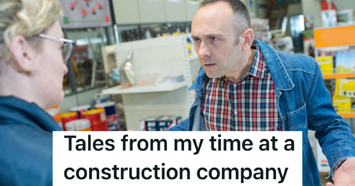 customer upset at the counter