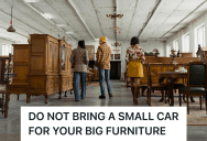 Retail Worker Was Forced To Carry A Heavy Countertop For A Customer, But Then They Discovered The Customer’s Car Was Way Too Small To Hold It