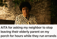 Homeowner Tried To Be A Good Neighbor And Watch Out For A Vulnerable Elderly Woman, But When Their Kindness Began To Be Exploited, They Had To Put An End To It