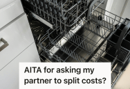 Renter’s Parents Helped A Young Couple Replace Their Dishwasher, But When One Partner Pocketed Leftover Money And Still Expected Their Partner To Chip In, Trust Began To Erode