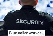 A Security Guard’s Uniform Is Similar To The Local Bus Company’s Uniforms, And They Constantly Get Asked Questions On Their Way Home From Work