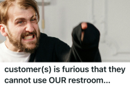 Annoying Customer Demanded Access To A Locked Employee Restroom, But When The Staff Refused, He Decided To Make A Scene Throughout The Entire Store