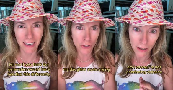 Sylvia Gordon talking about her daughter's experience at a wedding