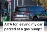 Driver Left Their Car At A Gas Pump To Help Out Victims Of An Accident, And A Gas Station Worker Yelled At Them