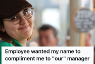 Tall Shopper Helped A Grocery Store Worker Reach The Top Shelf, So The Worker Mistakenly Thanked Her For Being A Great Employee