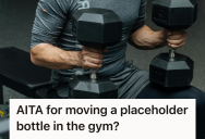 Gym Rat Grew Tired Of Influencers Hogging All The Equipment, But When He Moved Their Water Bottle From A Shared Bench, They Tried To Intimidate Him Into Backing Off