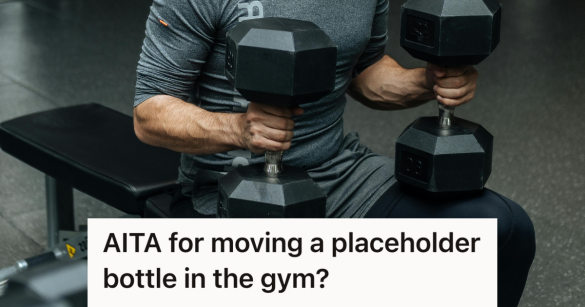 gym goer lifting weights