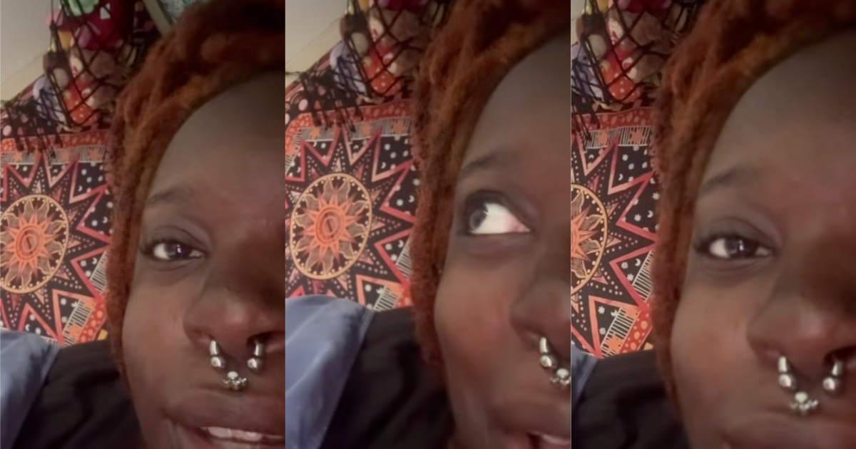 woman talking to tiktokkers