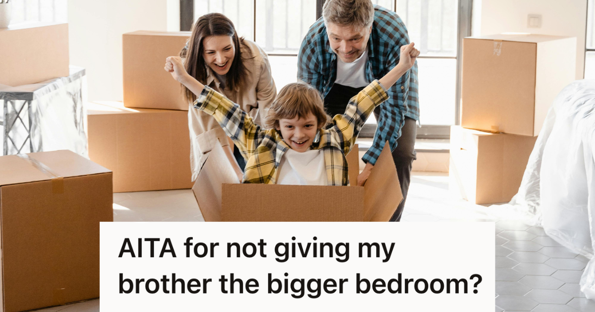 kid popping out of moving boxes