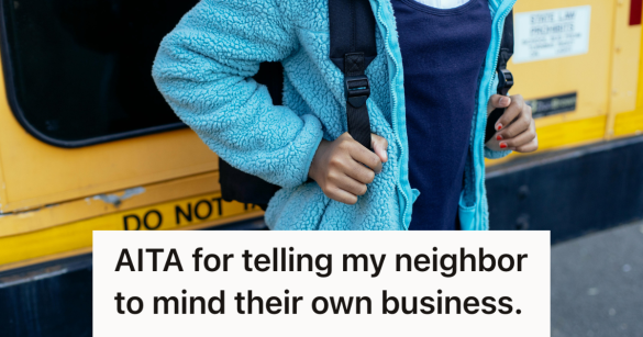 kids getting off the school bus