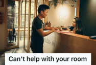 He Checked In For A Relaxing Getaway, But A Stranger Mistook Him For The Janitor And Asked For Help Finding Her Room