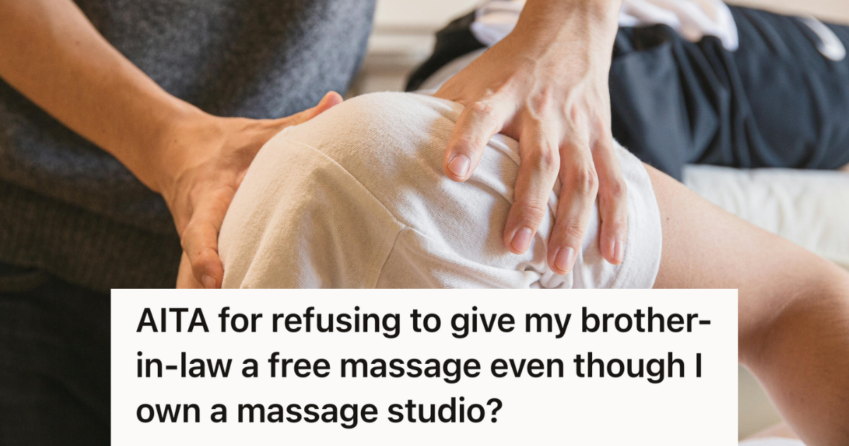 man receiving a massage