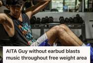 Inconsiderate Gym-Goer Chose To Blast His Music For The Whole Gym To Hear, But Then He Threw A Tantrum When Someone Called Him Out For It