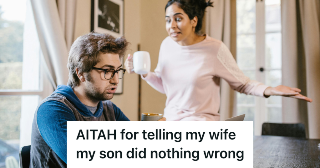 married couple arguing