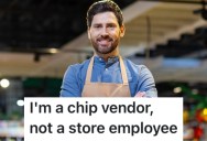 Vendor Was Mistaken For Grocery Store Employee By A Shopper, But The Item They Were Looking For Was Almost Too Easy To Find