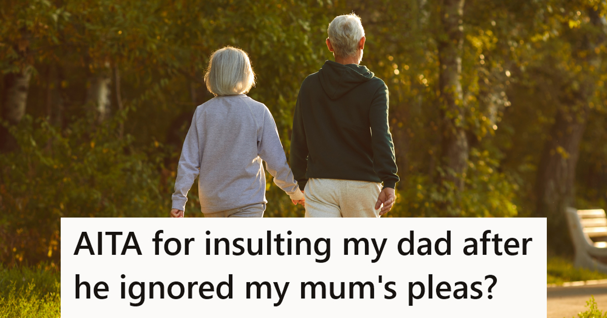 An older couple on a walk