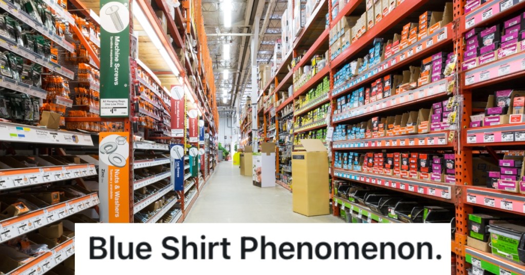 interior of a hardware store