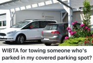 Someone Keeps Parking In Their Spot At Their Apartment Complex, And They’re Ready To Call A Tow Truck To Haul The Car Away
