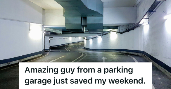 parking garage entrance