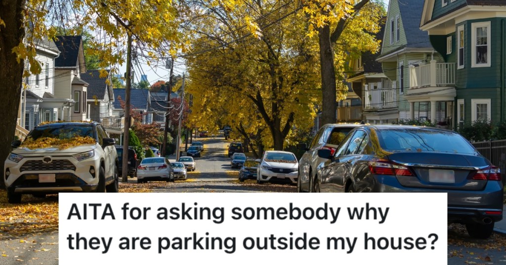 cars parked on a residential street