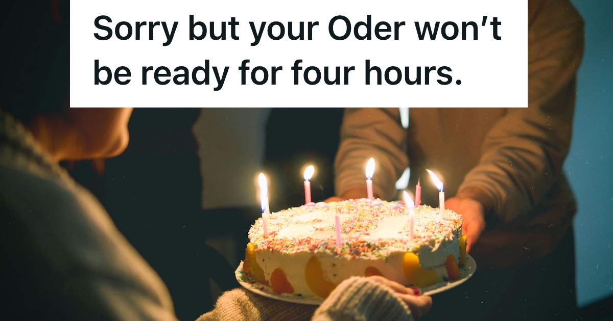 a birthday cake with candles