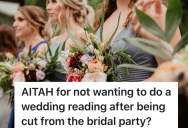 Her Future Sister-In-Law Cut Her Out Of Her Bridal Party, But Is Now Trying To Act Like Nothing Happened