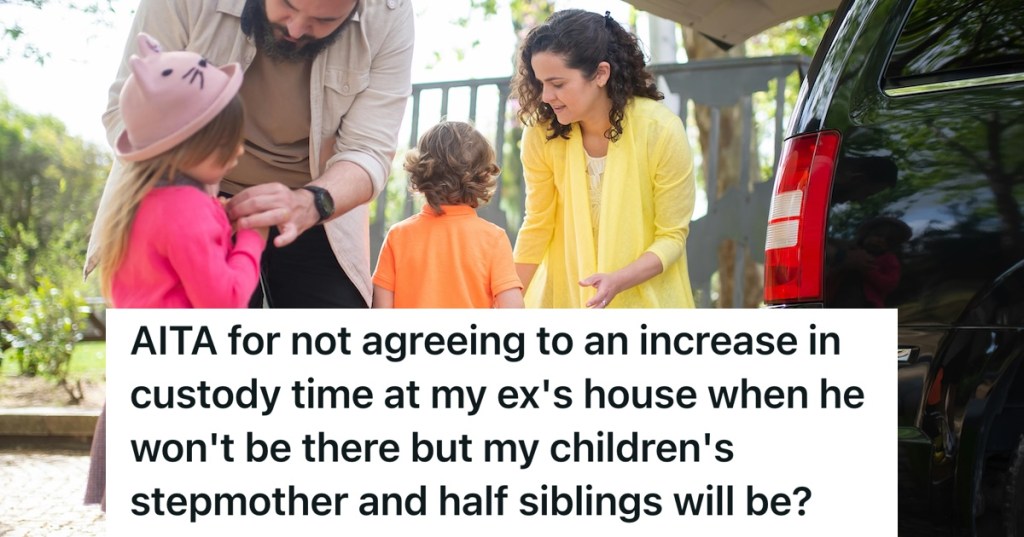 mom, dad and two children