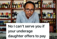 Employee Insists On Seeing ID When A Teenager Tries To Buy Her Mom Booze, So The Girl’s Mom Flips Out And Yells At The Manager