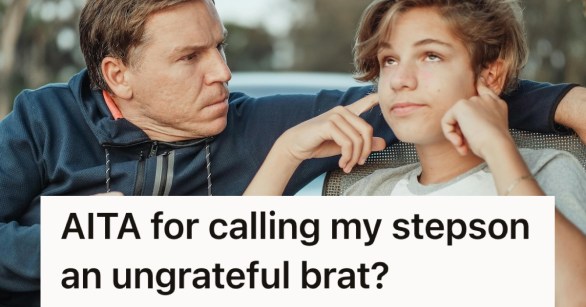 teenager not listening to stepdad