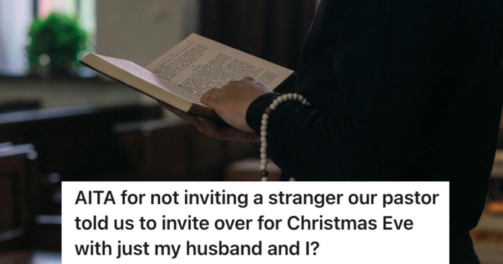 pastor holding a Bible