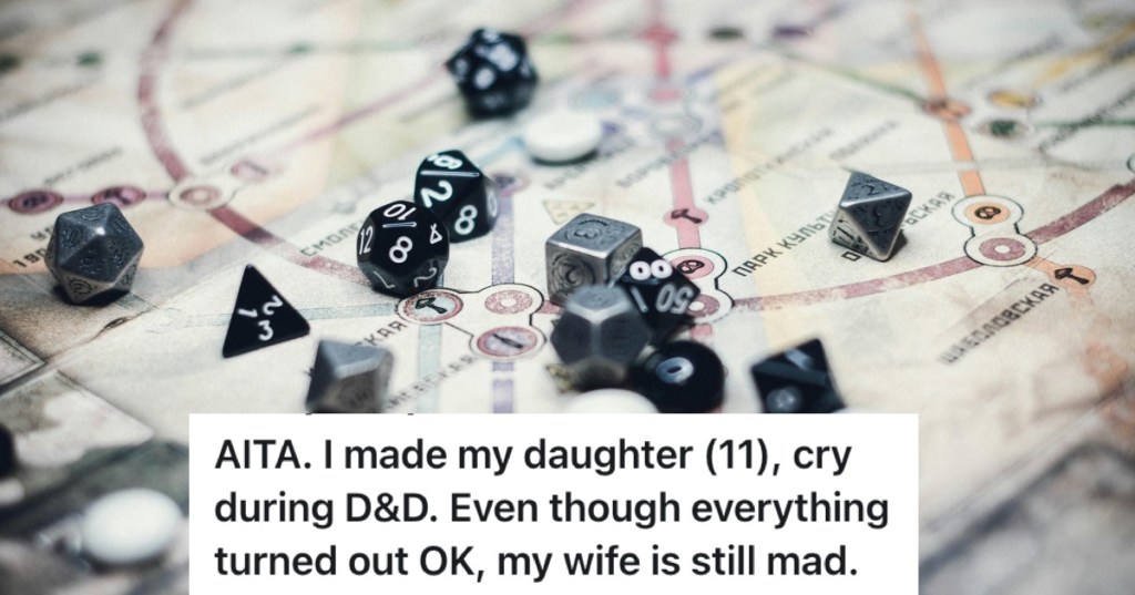 Dungeons and Dragons game board