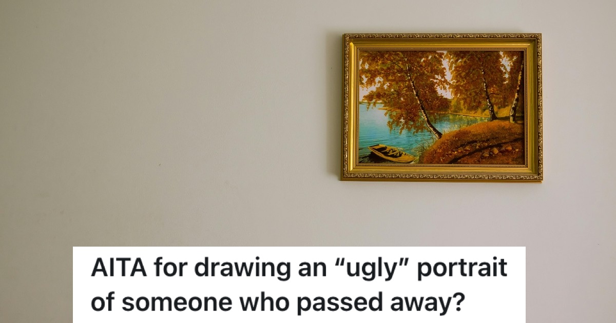 painting hanging on the wall