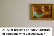 He Painted A Portrait In Honor Of His Classmate, But His Fellow Students Got Extremely Offended