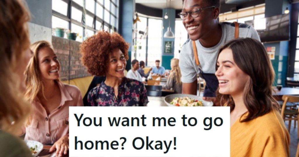 Server at a restaurant