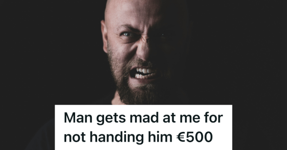 scary angry man
