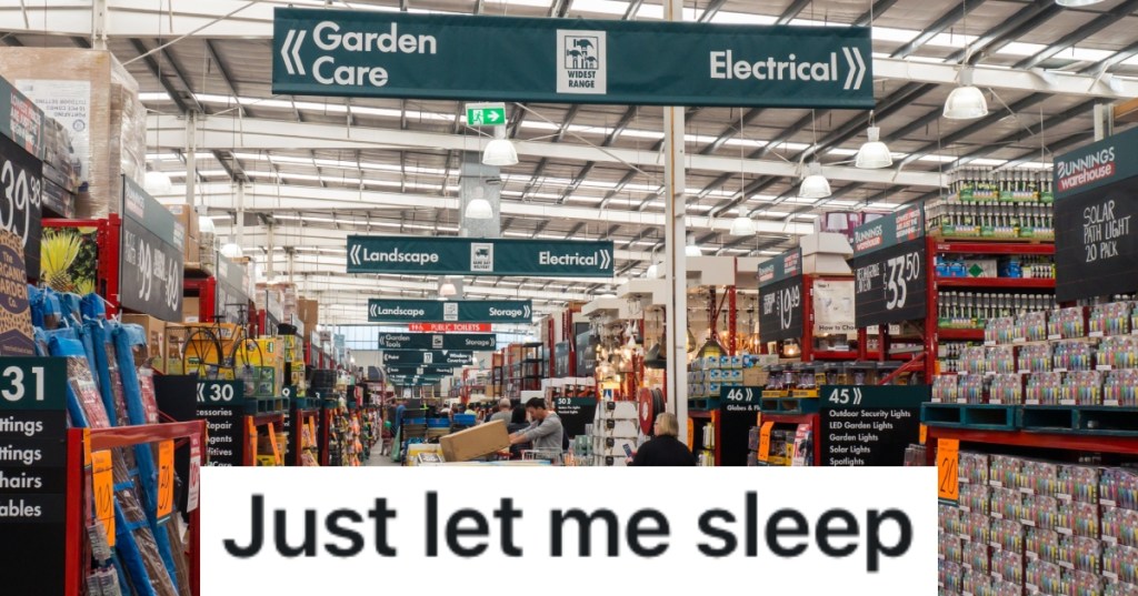 interior of a hardware store