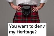 He Was Told He Couldn’t Have A Fan At His Desk During The Summer To Cool Off, So He Started Wearing A Kilt To Work