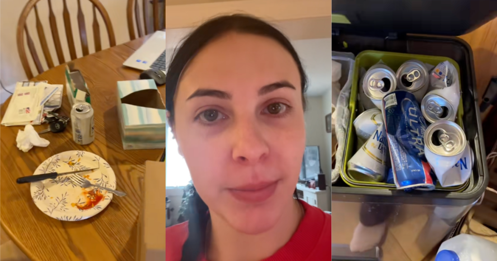 woman talking to tiktokkers