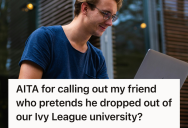 His Tech Bro Friend Spun Tall Tales About His Rise To Fame, But His Old Classmate Reminded Him Of The Truth And Ignited A Social Media Firestorm