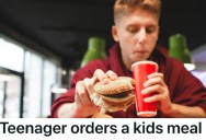 Fast-Food Worker Rolled His Eyes At Another Teenager Ordering A Kid’s Meal, But In The End, The Customer Reminded Him About The Importance Of Family