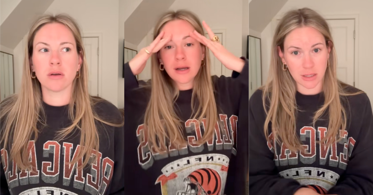 woman talking to tiktokkers