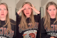 A Traveler Had To Stay In The Bathroom On A Flight Because She Had Food Poisoning