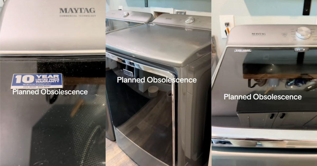 ttmattyg Maytag Customer Wasnt Happy About The Customer Service He Got After His Washing Machine Broke