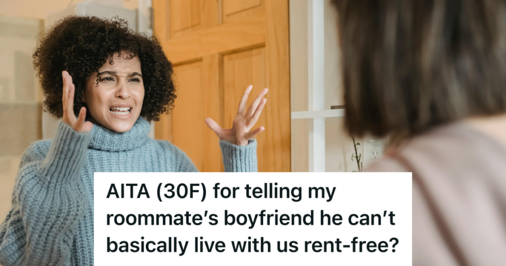 two female roommates arguing