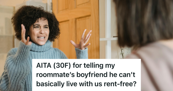 two female roommates arguing